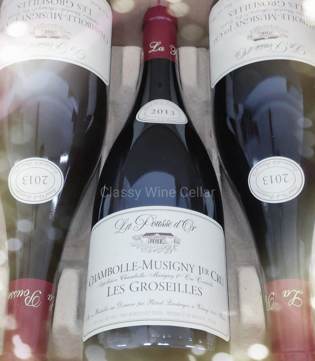 ワイン Chambolle-Musigny Les Groseilles 2013 2013, La Pousse d'Or, Chambolle-Musigny Premier Cru, Les