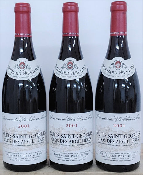 2001, Bouchard Pere & Fils, Clos des Argillieres, Nuits-Saint-Georges Premier Cru, Burgundy