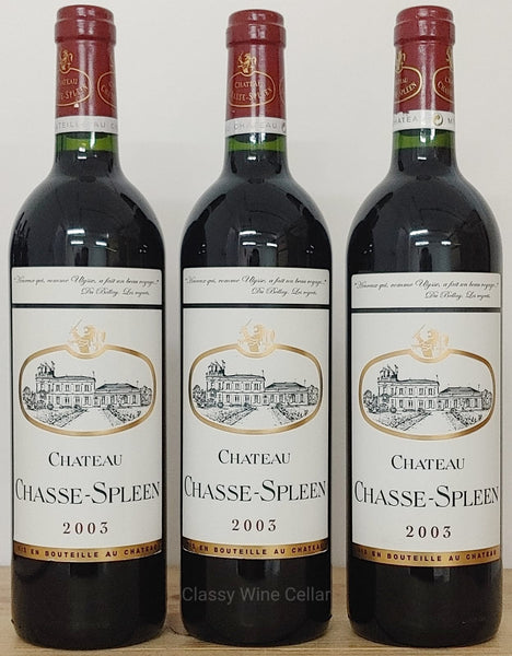 (Vivino 4.2/5) - 2003, Chateau Chasse-Spleen, Moulis-en-Medoc, Bordeaux