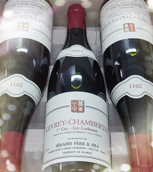 (Vivino 4.4/5) - 2011, Serafin Pere &amp; Fils, Gevrey-Chambertin Premier Cru, Les Corbeaux, Burgundy