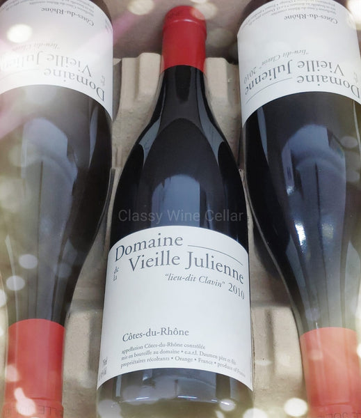 (IWC 92) - 2010, Domaine de la Vieille Julienne, Cotes du Rhone, Lieu Dit Clavin, Rhone