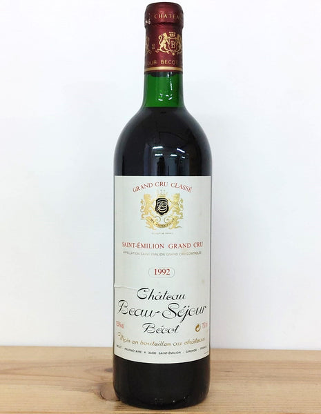 (Vivino 4.2/5) - 1992, Chateau Beau-Sejour Becot, Saint-Emilion, Bordeaux